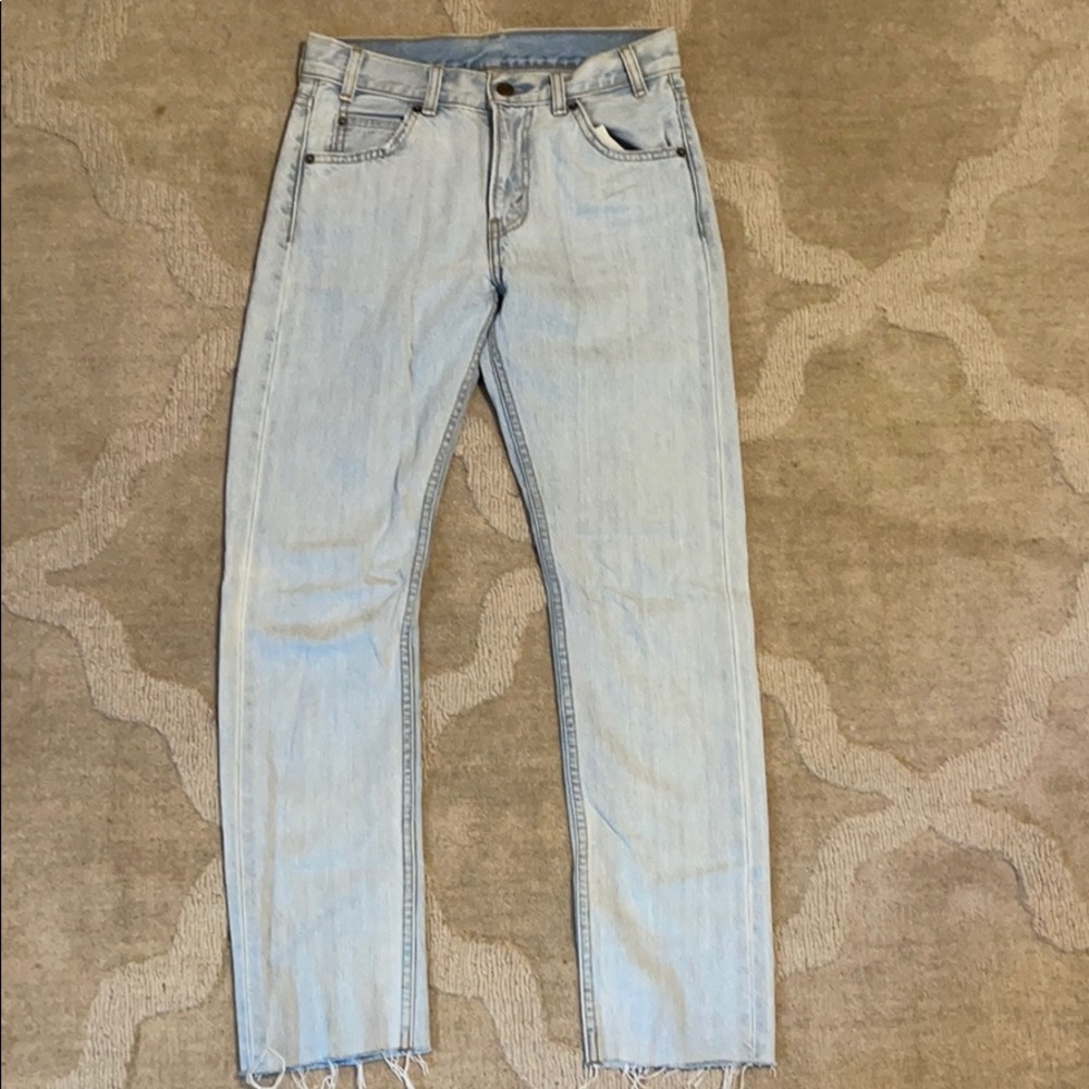 Levi Strauss light wash jeans
